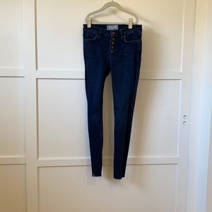 free people denim skinny jeans